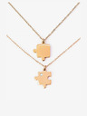 Vuch Rose Gold Puzzle Ogrlica