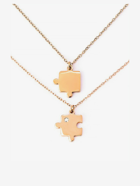 Vuch Rose Gold Puzzle Ogrlica