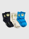 GAP Gap & Smiley® 3 para dječjih čarapa