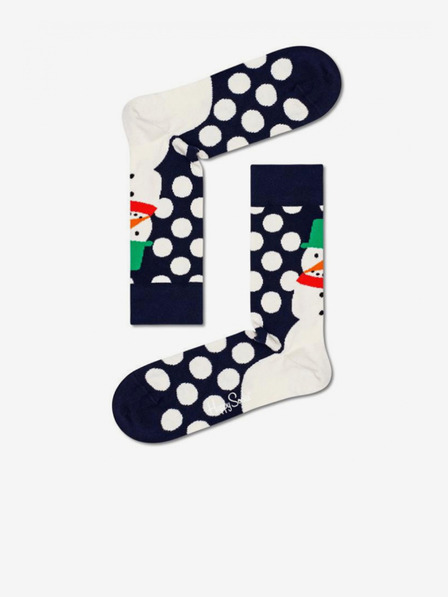Happy Socks Jumbo Snowman Čarape